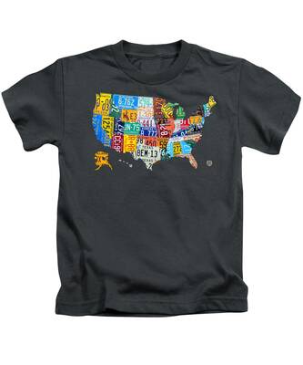 Oregon and Arizona County Map T-shirts Screenprinted